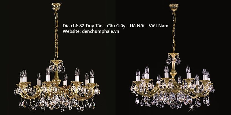 Đèn treo trần phòng khách trang trí ALICE chính hãng ArtGlass ở Hà Nội