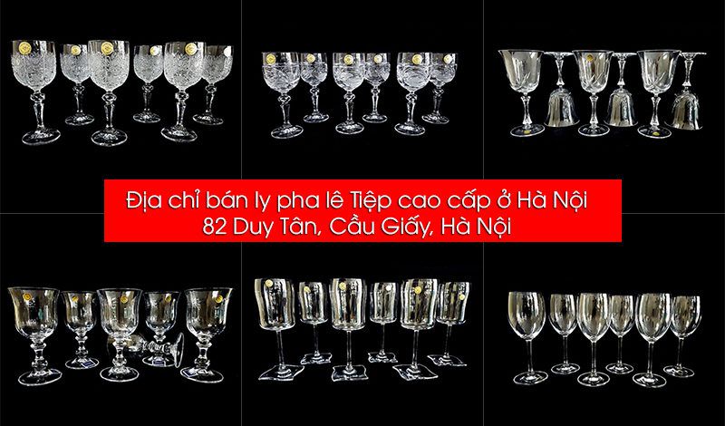 Địa chỉ bán ly pha lê Tiệp chính hãng Bohemia ở Hà Nội