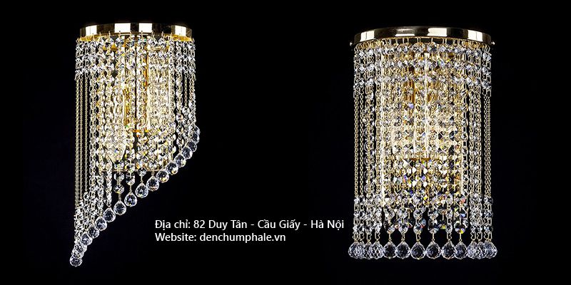 Mẫu đèn treo tường phòng khách ArtGlass cao cấp ở Hà Nội